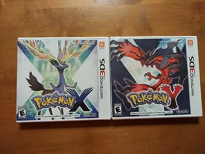 $266.31 • Buy Nintendo 3DS Pokemon LOT OF 2 X And Y BRAND NEW FACTORY SEALED READ