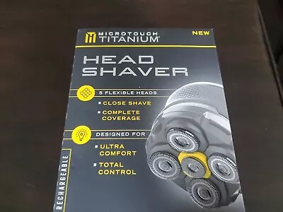 NIB & SEALED - MICROTOUCH TITANIUM 5 Flexible Head Shaver - RECHARGEABLE  • $49.95