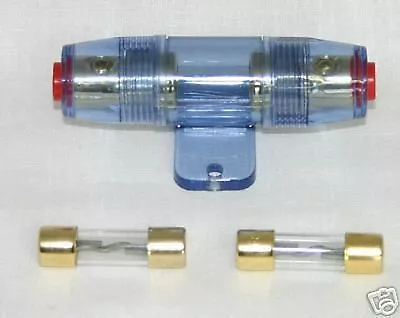 50 Amp Water Proof Fuse Holder Agu 10 8 6 4 Gauge Awg • $6.20