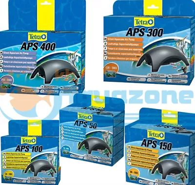 £17.94 • Buy TETRA APS BLACK - SILENT AQUARIUM AIR PUMP  Any Size