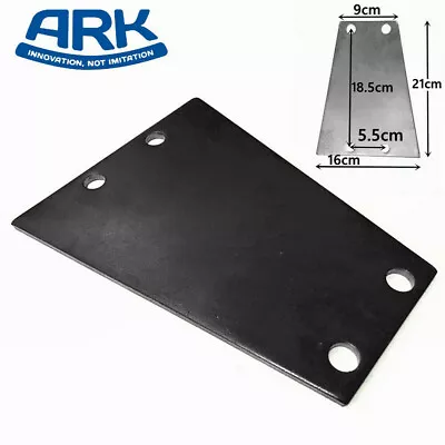 $22 • Buy ARK Trailer Caravan Hitch 4 Hole Coupling Mounting Plate SB