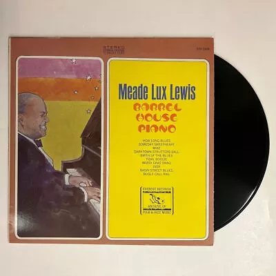 Meade Lux Lewis - Barrel House Piano [USED VINYL] • $6.99