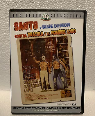 $29 • Buy Santo Y Blue Demon Vs Drácula Y El Hombre Lobo New Dvd