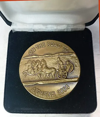 OLYMPIC Medal On The Road To Athens 2004  WINTER Olympic Games Of 1998 Japan • £115.64