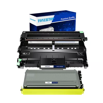 TN360 Toner & DR360 Drum Unit For HP LaserJet MFC-7340 MFC-7345DN HL-2150N 2170W • $16.90