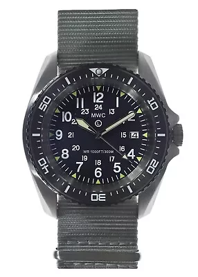 MWC Kampfschwimmer 12/24hr 300m Stainless Steel Case Military Auto Divers Watch • £315