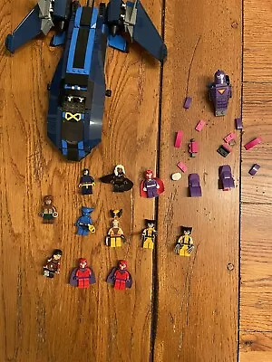 Lego Marvel X-men X-jet And Minifigure Lot • $250