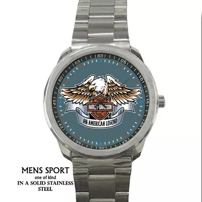 HOT NEW !!! Eagle Harley Davidson Sport Metal Watch • $25.99