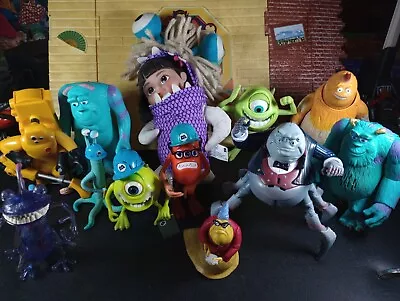 Disney Pixar 2001 Hasbro Monsters Inc Boo Doll And Figure Lot  • $50