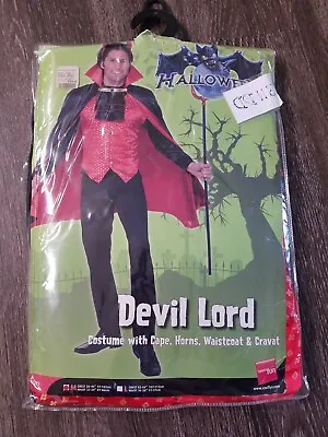 DD Adult Devil Lord Halloween Costume Size M • $12.99