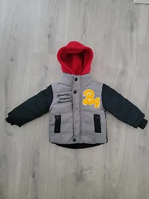 Baby Boy Coat Age 9-12 Months • £3