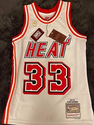 Alonzo Mourning Miami Heat Jersey S - Vintage Hardwood Classic NWT • $245.98