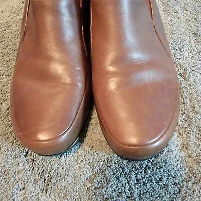 MERRELL Q Form Spire Stretch Slip On Brown Leather Casual Shoes Women’s Size 10 • $27.99