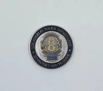 LAPD Air Support Division Challenge Coin • $23.50