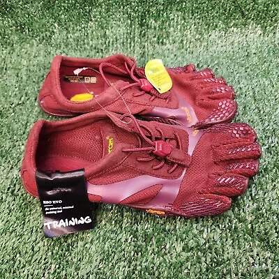 New Women's Vibram Size 6.5-7 FiveFingers KSO EVO Hiking Shoes 19W0702 Burgundy • $79.95