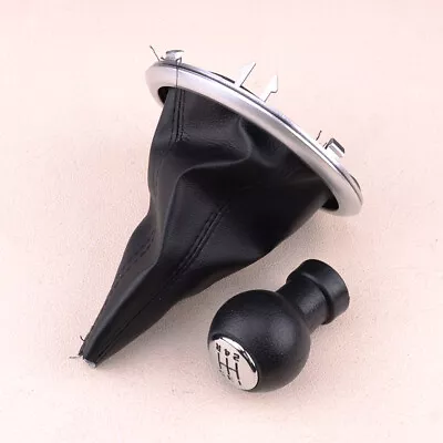 $17.62 • Buy 5 Speed Manual Gear Shift Knob With Gaiter Boot Cover Fit For Suzuki SX4 05-10