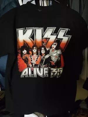 Kiss Alive 35 2009 Tour Shirt Double Sided Print Medium Unisex • $26.99