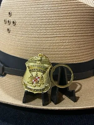 Maryland State Police Keychain  Rank Of Trooper  • $10