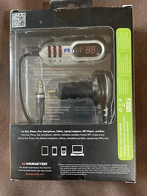 Monster RadioPlay 300 Universal Full Spectrum FM Transmitter MBL-FM XMTR300 -NEW • $12.99