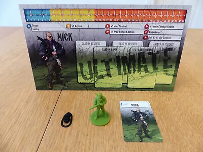 £19.99 • Buy Zombicide Kickstarter Exclusive - Nick Ultimate Survivor - Promo Character