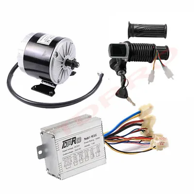 350W 24V Electric Motor Kit Speed Controller & LCD Throttle Dirtbike Razor MX350 • $97.57