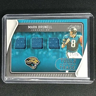 $14.99 • Buy 2021 Absolute MARK BRUNELL Tools Of The Trade Triple Jersey 17/75