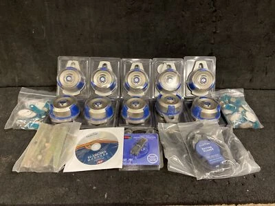 $531.43 • Buy Lot Of 10x Exaktime “The Jobclock” W/ KEY TABS, Software, & MORE Bundle!