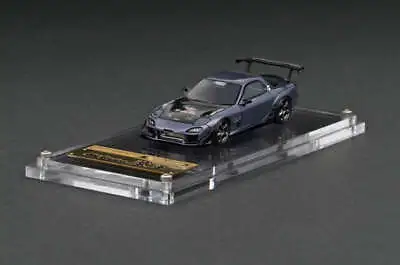 1:64 Mazda RX-7 (FD3S) FEED -- Gun Metallic Grey -- Ignition Model IG2724 • $169.99