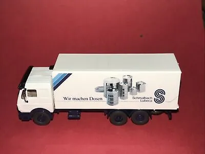 HO Scale Can Manufacturer Delivery Box Truck •  Mercedes Benz • Wiking • 1:87 • $9.99