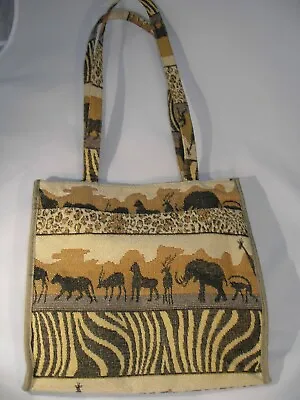 Vintage Animal Skin Pattern Tote Bag Made From Thick Sturdy Material • $19.99