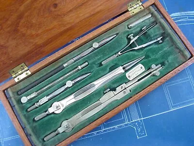 Vintage K+E (KEUFFEL + ESSER)  Favorite  Custom  Mechanical Drafting Tool Set • $59.95