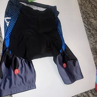 New Leobaiky Cycle Shorts Padded Black Men's Medium • $16.99