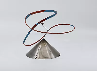 JEROME KIRK (b. 1923) Kinetic Stabile/Mobile Sculpture  3 Looped Mobius  Calder • $17000