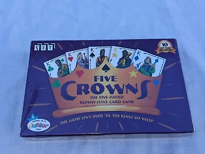 $16.56 • Buy New And Sealed: Five Crowns Rummy Style Card Game Of 5 Suits - Makers Of SET