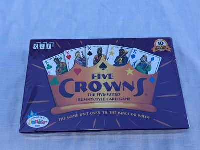 $16.56 • Buy New And Sealed: Five Crowns Rummy Style Card Game Of 5 Suits - Makers Of SET