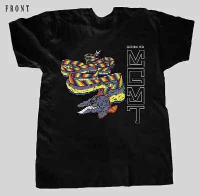 Rare MGMT Band Gift For Fan Short Sleeve Cotton Tee Shirt Great New New Shirt • $17.99