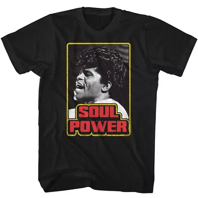 $25.50 • Buy James Brown Soul Power Men's T Shirt Mr. Dynamite Godfather Of Showbiz R&B Funk