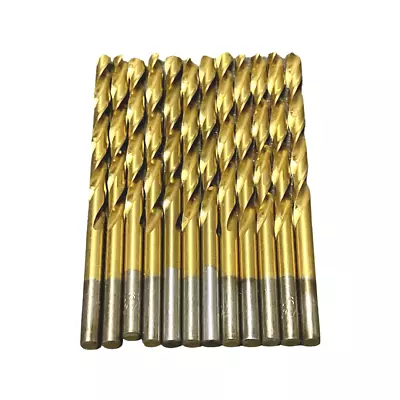 $15.99 • Buy ProCut 3/16  Drill Bit HSS Tin Coated 118° Jobber Length Drills 12 Pack