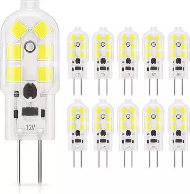 G4 LED Light Bulb Bi-Pin Base 1.5Watt 15-20W Halogen Bulb Equivalent- Pack Of 10 • $54.95