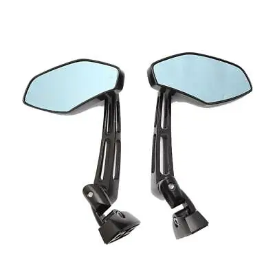 Black Motorcycle Rear View Side Mirrors For Kawasaki Ninja ZX14 ZX6 ZX6R ZX10R • $39.62