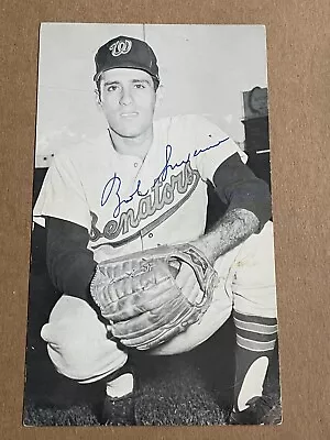 Bob Saverine Washington Senators Signed JD McCarthy Postcard • $19