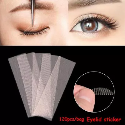 Mesh Big Eyes Make Up Tool Eyelid Sticker Narrow Tape Double-fold Invisible • £3.12