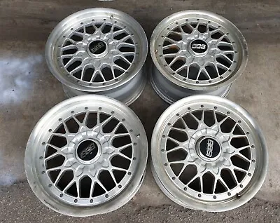 JDM 17  BBS Mesh Rs2 Rs RSii Wheels Rims For Sxe10 Dc2 Z32 Z31 240sx 180sx S13 • $999