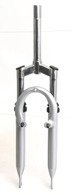 $36.46 • Buy 24  Mountain Bike Suspension Fork 1  Threaded Rim V-Brake Silver NEW