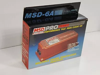 MSD 6A 6200 Ignition Box NOS • $200