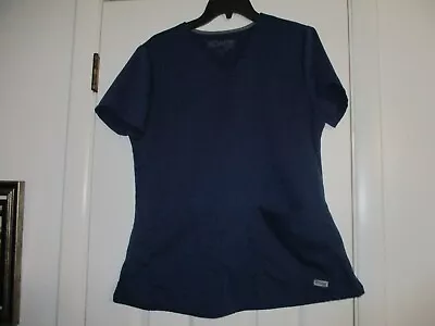 Grey's Anatomy Scrub Top--Navy Blue--Size M--Preowned • $2.50