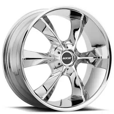 (4) 20  MKW Wheels M119 Chrome Rims (B43) • $1372