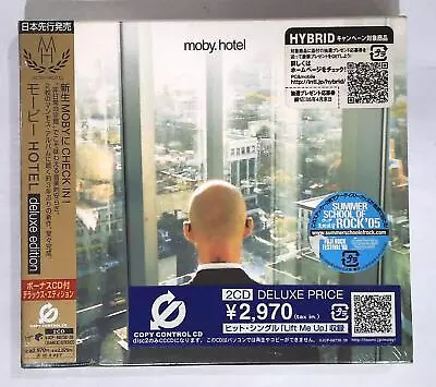 Moby – Hotel VJCP-68738·39 JAPAN 2CD OBI Deluxe Digipak Slipcase SEALED • $2.99