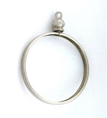 $18.46 • Buy One 50 Cent Half Dollar Silver Color Coin Holder Pendant Mounting Finding Cf262