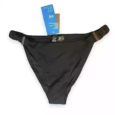 NWT H&M Black Bikini Bottoms Size 8  • $12